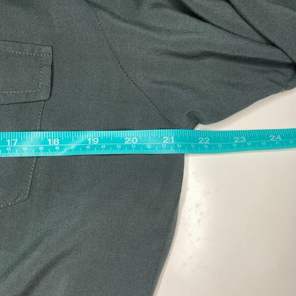 BCBGeneration Women's Size Large Long Sleeve  Olive Green Romper - Picture 4 of 6